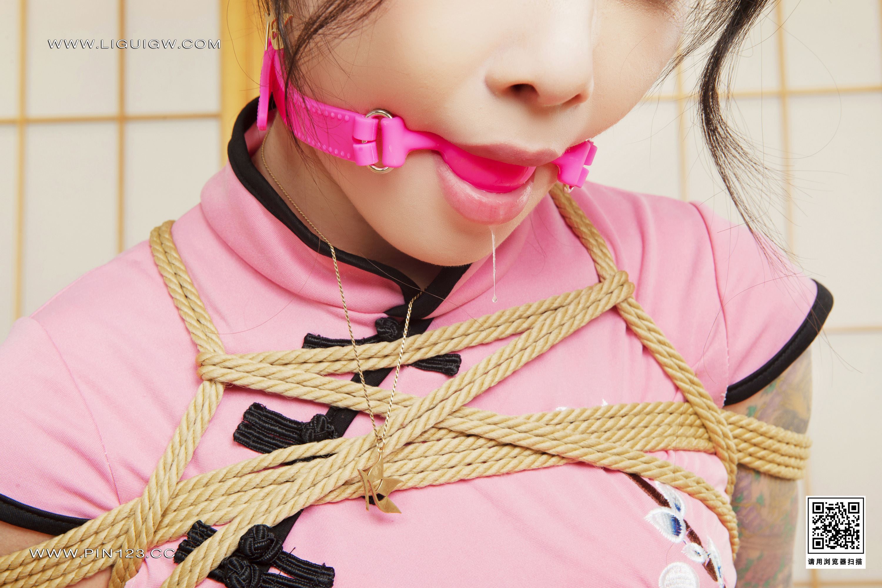 Ligui丽柜 2024.04.04 旗袍-上 Kiki